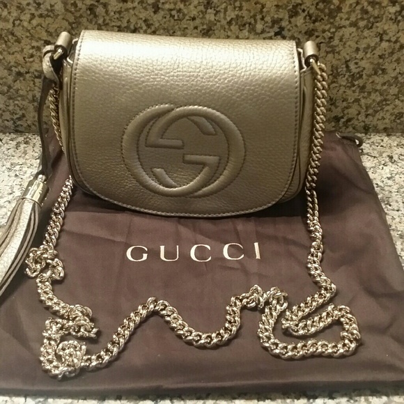 gucci metallic crossbody
